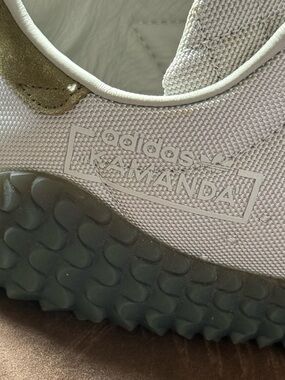 Adidas Kamanda Men’s Sneakers Grey/Raw Khaki Suede Made in Europe Size US11.5